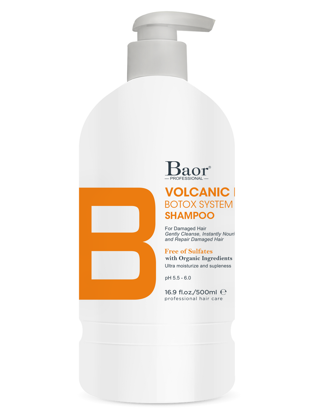 BAOR VOLCANIC MUD SHAMPOO 500ml