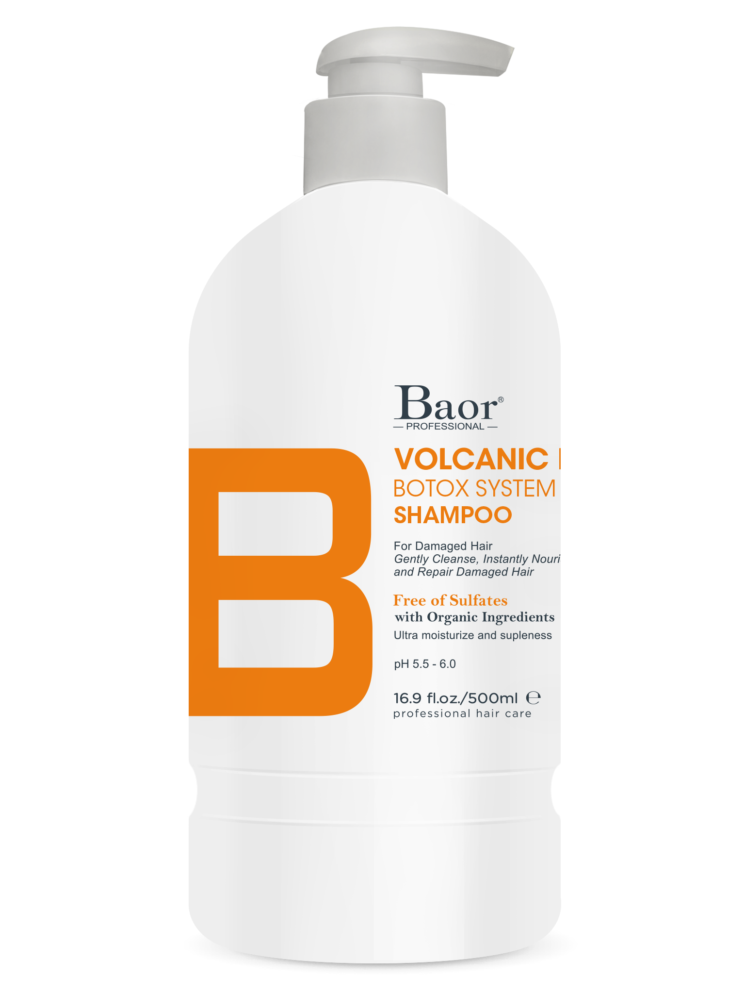 BAOR VOLCANIC MUD SHAMPOO 500ml