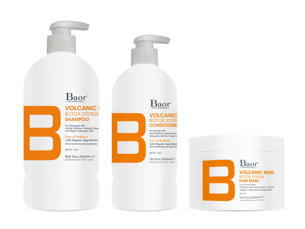 BAOR VOLCANIC MUD SHAMPOO 500ml